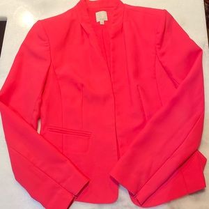 Halogen hot pink blazer